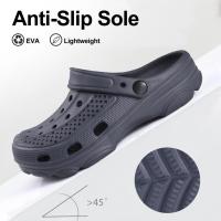 Zapatillas de Playa Antideslizantes para Hombres Zapatos Suaves EVA Transpirables para Casa y Jardín Calzado de Verano Cómodo y Fresco - details 22
