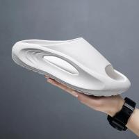 Zapatillas de coco paso en la sensación de mierda deportes al aire libre fondo grueso hombres usan zapatillas geniales zapatillas de playa eva. - details 5
