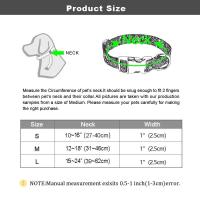 Collar de perro no mascota, resistente duradero con hebilla, amarillo, para perros pequeños, medianos y grandes, ustable - details 0