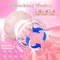 Leten potente vibración de rotación pezón vibrador juguete sexual para mujeres estimulador Manual juguetes recargables para adultos - details 5