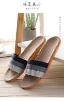 Zapatillas de Lino de Cuatro Temporadas para Mujeres Ligeras, Silenciosas, Suaves Suela de Madera para Hogar - details 8