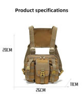 Bolsa de Montañismo Táctica Bolsa de Pesca para Hombres Montaña, Caza, Senderismo - details 0
