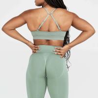 Conjunto de Gimnasio para Mujer de 2 Piezas Sujetador Deportivo sin Costuras - details 5