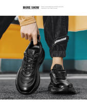 Zapatos Deportivos para Hombres Tamaño Grande, Estilo Coreano, Base de Placa Gruesa, Moda de Papá, Popular - details 9