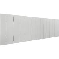 Cabecero de Madera reciclada DM Estilo Palet Vertical Cama Palets Herrajes incluidos (150cm, Madera Natural) - details 8