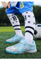 Zapatos de fútbol del mismo estilo para hombres y mujeres, uñas rotas, césped artificial en acción, competencia de entrenamiento, tecnología transpirable antideslizante - details 10