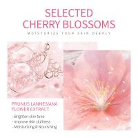 Limpiador Sakura, espuma rica, limpieza profunda, elimina la grasa, mejora la crema de lavado de cara grasa, hidratante suave, elimina el limpiador de espinillas - details 1