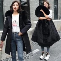Abrigo de Parka para Invierno Cálido y Grueso Acolchado con Piel, Talla Grande 6XL, Abrigo con Capucha, Ropa de Invierno Acampada - details 2
