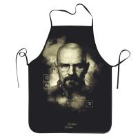 Babero personalizado Breaking Bad Time delantales hombres mujeres Unisex adulto Chef cocina Walter White Tablier cocina jardinería - details 205