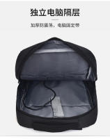 Mochila, bolsa de computadora de 15,6 pulgadas para hombres, mochila de negocios, mochila para exteriores. - details 7