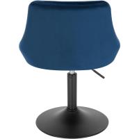 Taburete de Bar de Terciopelo Alto Regulable en Altura Diseño Giratorio para Peluquería - details 6