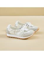 Zapatos de mujer Ins Agan 2025 verano nuevo suela gruesa elevada estudiantes corriendo zapatos casuales - details 3