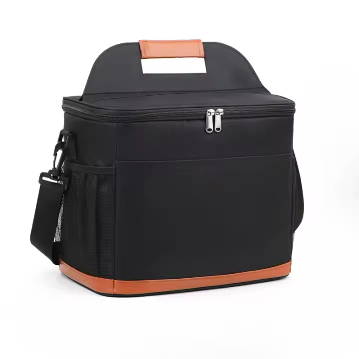Bolsa térmica aislada, bolsa de almuerzo para cerveza, almacenamiento de alimentos y bebidas, bolsas de Camping para Picnic a prueba de fugas, caja refrigeradora portátil para playa al aire libre - 1