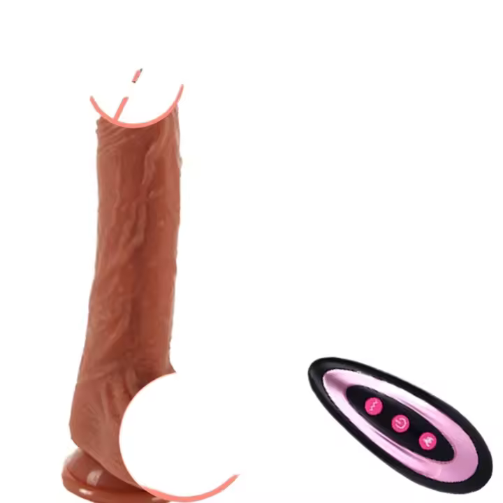 Masturbador eléctrico oscilante, estiramiento, calefacción, control remoto inalámbrico con carne suave y pene postizo, automático - 1