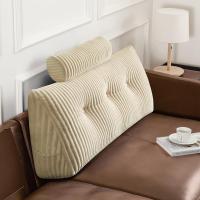Cojín de Lectura Triangular Almohada de Apoyo Lumbar Suave Bolster para Posición de Sofá de Cama - details 36