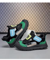 Zapatillas de Pedal para Niños 2025 Nuevo Verano Calzado Deportivo Transpirable de Malla Única - details 1