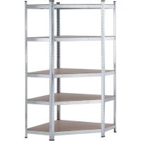 Estantería Modular de Acero y MDF Antihumedad 5 Baldos Ajustables Carga Máx. 875Kg - details 1