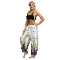 Pantalón suelto bohemio de moda - details 10