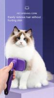 Peine de Acero Inoxidable para Mascotas Desenredador de Pelo, Limpiador de Mascotas, Cepillo de Belleza Material de Plástico, Hecho en China - details 0