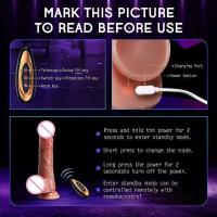 Vibrador Dildo Realista Estimulación de Pulso G Spot y Anal Juguete Intimo para Mujeres y Parejas - details 6