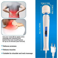 Masajeador Mágico Eléctrico de Cordón Estimulador de Clítoris Vibrante Súper para Mujeres - details 4