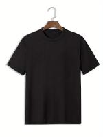 Camisetas de Manga Corta para Hombres Cuello Redondo Cómodo Casual Material de Algodón - details 1