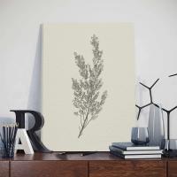 Cuadro de Lienzo Vintage con Hojas Botánicas y Hierbas de Natureza JUBEER para Decoración de Pared en Estilo Nórdico Sin Marco - details 4