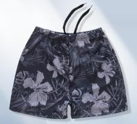 Men Swimsuit Shorts Plus size Swimming Trunks Plants Printed Synthetic Fibre - details 3