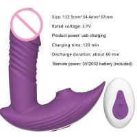 Dildo Vibrator Vestible Clitoral G Punto Succión Estimulador Juguetes sexuales para mujeres Control remoto Vagina femenina Masturbación Coquetear Masajero - details 7