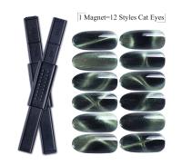 Lámina Magnética de Gato 9D Fuerte para Raya de Gel UV Herramienta de Arte de Uñas Multifuncional Tablero de Magnético - details 5
