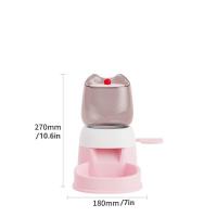 Fuente de agua de gran capacidad, cuenco con separación en seco y húmedo, fuente de agua, alimentador automático para mascotas, dispensador de comida para perros desmontable - details 0