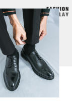 Zapatos de cuero casuales transpirables Vestido de negocios británico versátil - details 8