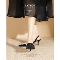 Elegantes sandalias de tacón alto con punta de diamante - details 2