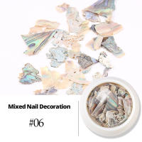 Piedras preciosas de imitación mezcladas para uñas gemas de cristal de espalda plana cuentas de joyería irregulares accesorios de decoración de Arte de uñas 3D marca Clou Beaute - details 4