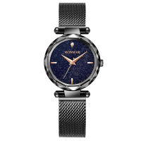 Reloj de Mujer con Esfera Nocturna Estrellada Diseño Nórdico Único, Pulsera de Acero Inoxidable, Brillo Nocturno Regalo de Lujo para Cumpleaños y Aniversarios - details 1