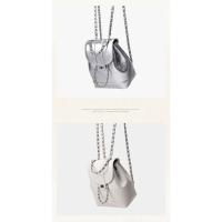 Mochila coreana para mujer Versión pequeña de bolsa de piel de cera de aceite - details 1