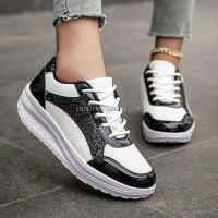 Nuevos zapatos de mujer brillantes, superventas, en tallas 41, 42, 43, zapatos planos de fiesta con perlas deportivas de oro rosa a la moda, calidad - details 2