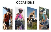 WOSAWE-Pantalones largos de bicicleta para mujer, mallas transpirables de secado rápido, con relleno de asiento 3D - details 10