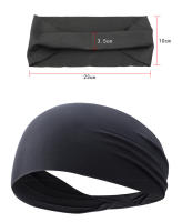 Diadema deportiva transpirable para hombres y mujeres, banda elástica ultrafina de secado rápido para el sudor del cabello, Yoga - details 7