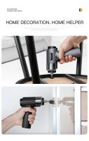 Aset de 35 en 1 de Destornillador Eléctrico de Precisión Herramienta de Bricolaje Recargable Mini Sin Cable Portátil para Xiaomi Home - details 1