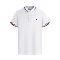 Polo de golf, secado rápido que absorbe la humedad, manga corta para hombre - details 1