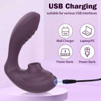 XXOO-consolador de succión para mujer y adulto, vibrador de punto G, estimulador de clítoris, vagina, succionador de pezones, vibrador USB, Juguetes sexuales - details 4