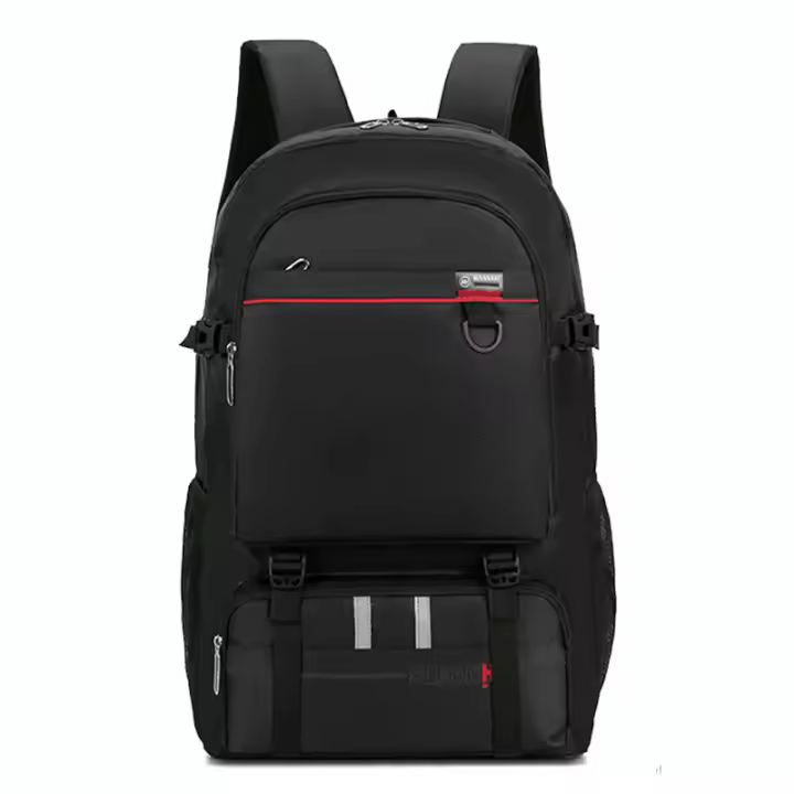 Mochila al aire libre impermeable de nailon de gran capacidad mochila de montañismo para hombres y mujeres a pie deportes y mochila de viaje de ocio - 1