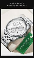 Reloj para hombre Reloj para hombre de negocios a la moda Tres ojos Seis agujas Aleación Calendario luminoso Reloj para hombre - details 12