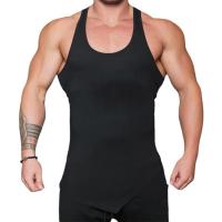 Camiseta sin mangas de algodón para hombre, ropa de marca para gimnasio, culturismo, entrenamiento - details 1
