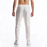 Pit rayé Design tissu hommes pantalons de Sport décontractés pantalons de Sport de gimnastique hommes survêtement pantalons de survêtement course entraînement Jogging pantalons longs - details 4