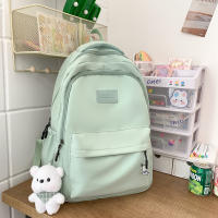 Mochila Impermeable De Alta Capacidad Para Mujer Estilo Universitario Con Portátil Bolsa De Viaje Para Niñas Diseño Lindo Y Moderno - details 3
