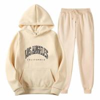 Conjunto de 2 piezas para hombre y mujer, sudadera con capucha, chándal y pantalones deportivos, pantalones deportivos con cuello redondo - details 7