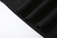BUNO-Conjunto de 2 piezas de punto para mujer, camiseta sin mangas con espalda descubierta y cordones, pantalón corto de cintura elástica, ropa de calle a juego - details 17