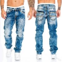 Pantalones Vaqueros Negros para Hombre Pantalones Ajustados Informales Grises de Alta Calidad - details 1